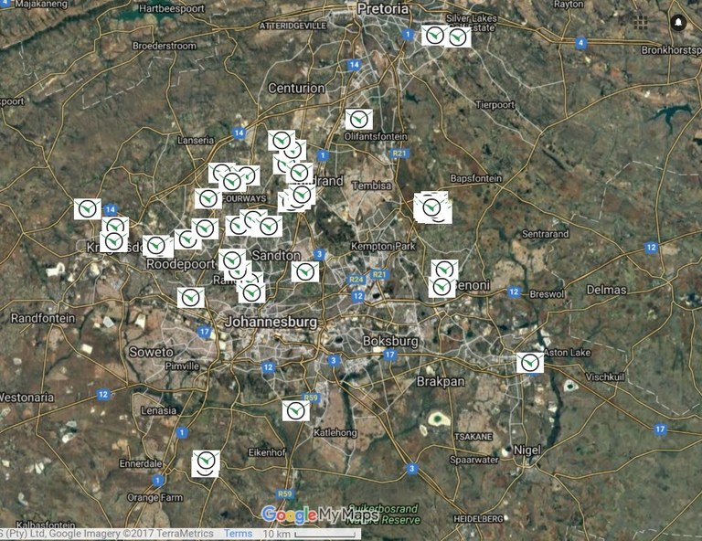 Occupied Owl Boxes Map