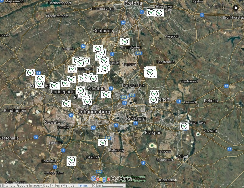 Occupied Owl Boxes Map